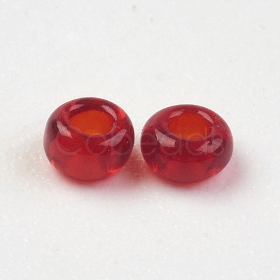 FGB 12/0 Grade A Transparent Colours Round Glass Seed Beads X-SEED-A022-F12-8-1
