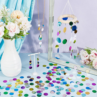 2000Pcs 10 Colors Ornament Accessories PVC-OC0001-14C-1