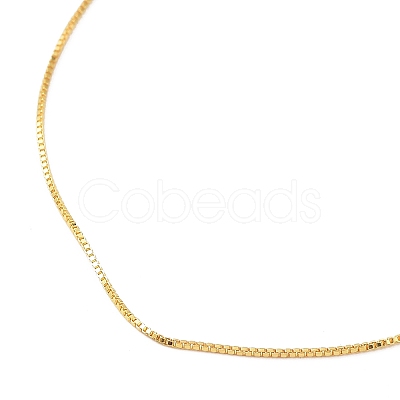 925 Sterling Silver Chain Necklace NJEW-A011-03A-G-1