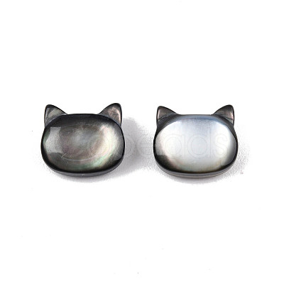 Natural Black Lip Shell Beads SSHEL-N003-148A-1