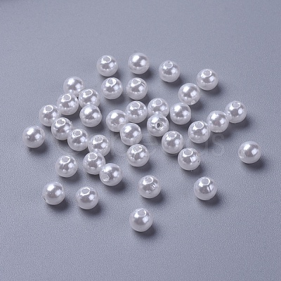 Imitation Pearl Acrylic Beads PL609-22-1