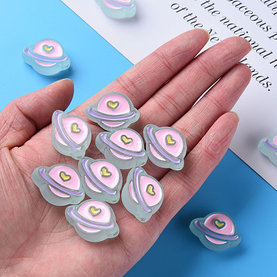 Transparent Acrylic Beads MACR-S374-02B-05-1