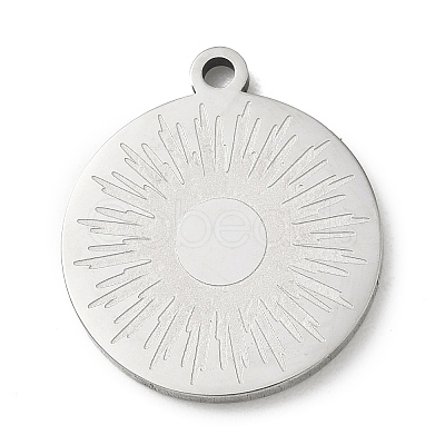 201 Stainless Steel Pendants SA-CBA3D3A-05P-12-1