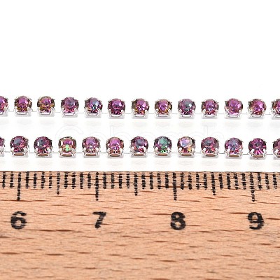 Iron Rhinestone Cup Chains CH-T006-01A-03-1