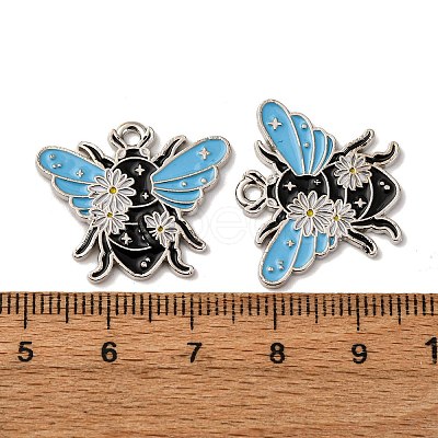 Alloy Enamel Pendants X1-FIND-H051-01A-P-1