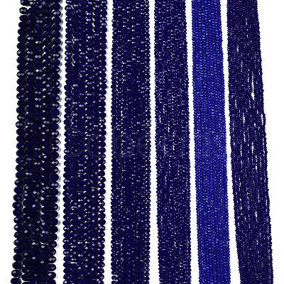 Opaque Solid Color Imitation Jade Glass Beads Strands EGLA-A044-P8mm-D07-1