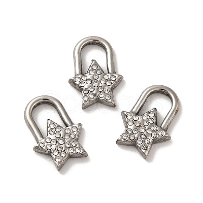 304 Stainless Steel Pendants STAS-Q001-07P-1