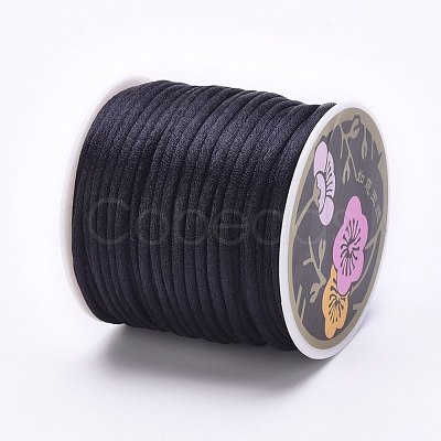 Nylon Satin Rattail Cords LW-K001-2mm-900-1