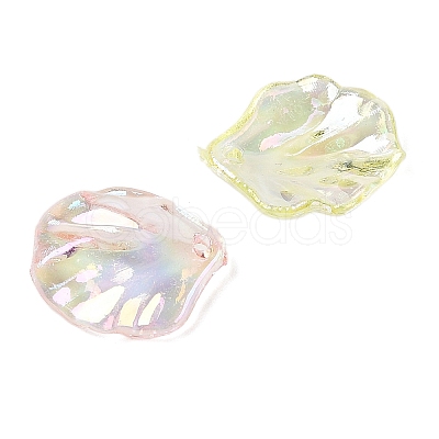 Transparent Acrylic Pendants TACR-F009-08-1