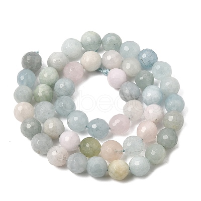 Natural Morganite Beads Strands GG-CBA0166-A01-8mm-1