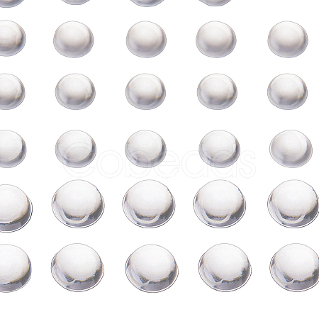Plastic Self-Adhesive Rhinestone Stickers DIY-WH0430-637-1
