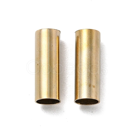 Brass Tube Beads KK-Z045-04A-KCG-1