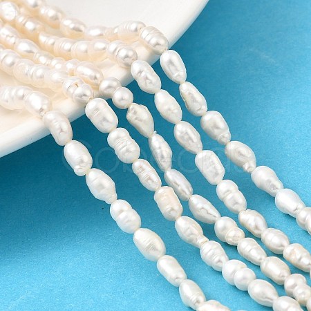 Natural Cultured Freshwater Pearl Beads Strands PEAR-I007-01P-03B-1
