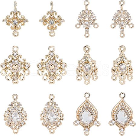 12Pcs 6 Style Links Making Finding Kit DIY-CA0004-74-1