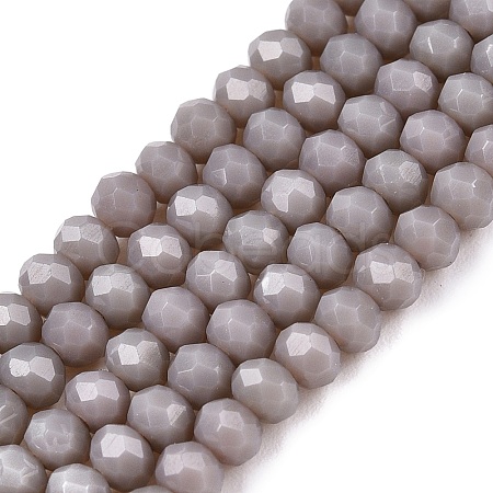 Opaque Solid Color Imitation Jade Glass Beads Strands LS-EGLA-A044-P3mm-D10-1