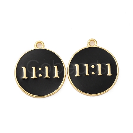 Brass Enamel Pendants KK-F895-16B-G01-1