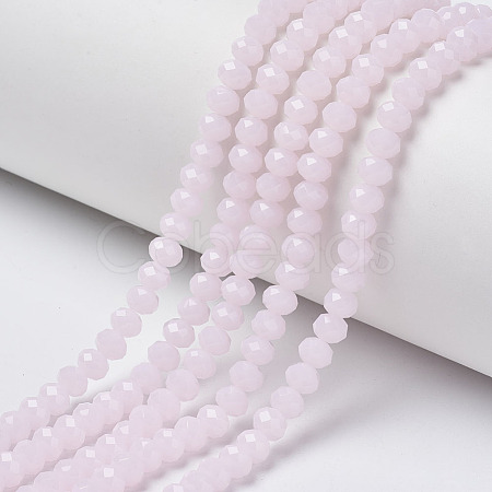 Glass Beads Strands EGLA-A034-J1mm-D02-1