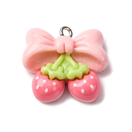 Opaque Resin Pendants RESI-V011-01C-1