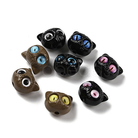 Opaque Acrylic Beads MACR-K358-20-1