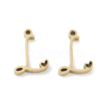 304 Stainless Steel Charms STAS-M327-02G-L-1