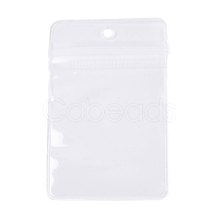 Rectangle Transparence EVA Zip Top Gift Bags OPP-T003-02C-02-1