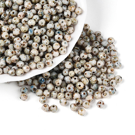 Baking Paint Glass Seed Beads SEED-N011-03F-1