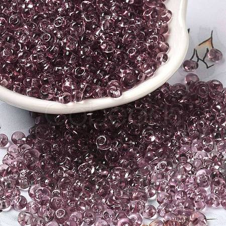 Transparent Colours Glass Seed Beads SEED-P006-02A-13-1