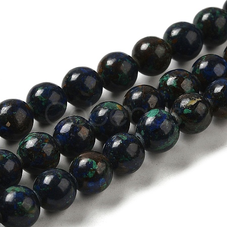 Natural Azurite Beads Strands G-H298-A01-03-1