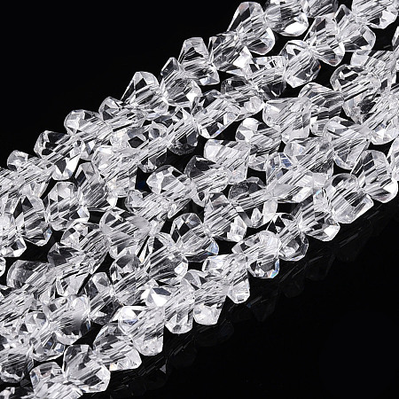 Transparent Glass Beads Strands LS-GLAA-N018-4mm-09-1