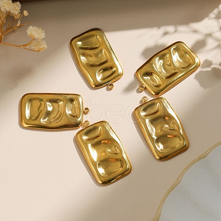 304 Stainless Steel Pendants STAS-M116-39G-1