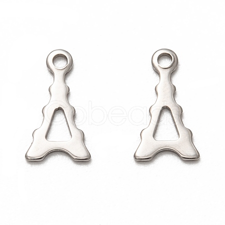 Non-Tarnish 201 Stainless Steel Charms STAS-I172-39P-1