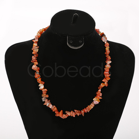 Natural Agate Chip Beaded Necklaces for Women FS-WG9F5E2-05-1