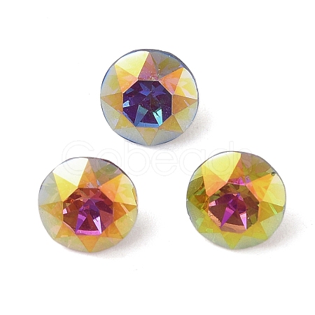 Glass Rhinestone Cabochons RGLA-L029-09B-1