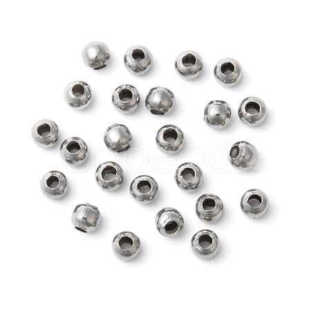 Tarnish Resistant 304 Stainless Steel Beads STAS-I021-6mm-1