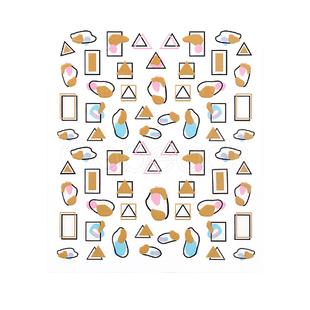 Summer Nail Decals Stickers MRMJ-R102-DP8027-1