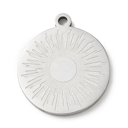 201 Stainless Steel Pendants SA-CBA3D3A-05P-12-1