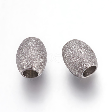 Tarnish Resistant 304 Stainless Steel Beads STAS-L216-01C-P-1