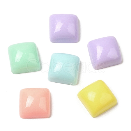 Cartoon Opaque Resin Cabochons RESI-C039-01N-1