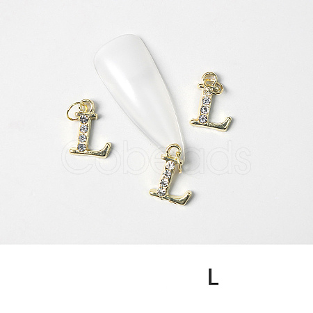 Alloy Rhinestone Cabochons MRMJ-T056-93G-L-1