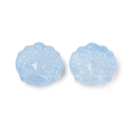 Transparent Glass Beads DGLA-E004-11B-1