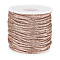 BENECREAT Polyester Cord, Twist, Tan, Cord: 3mm in diameter, about 19.14 Yards(17.5m)/roll