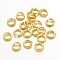 Open Jump Rings Brass Jump Rings, Golden, 5x1mm, 18 Gauge, Inner Diameter: 3mm, about 6000pcs/500g