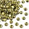 Preciosa&reg Crystal Hotfix Flatback Stones, Czech Crystal, Round(438 11 612 Chaton Rose VIVA 12 &reg), 80250 Acid Yellow, SS8(2.3~2.5mm)