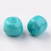 6/0 Baking Paint Glass Seed Beads X-SEED-S003-K10-2