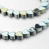 Electroplate Non-magnetic Synthetic Hematite Bead Strands G-F300-23A-3
