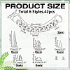 2Pcs PE Buckles FIND-WR0011-92P-2