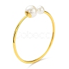 Ion Plating(IP) 304 Stainless Steel Cuff Bangles BJEW-M309-01G-1
