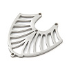 Non-Tarnish 304 Stainless Steel Chandelier Component Links STAS-B056-03P-2