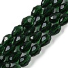 Transparent Glass Beads Strands EGLA-N013-T8mm-D15-1