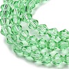 Transparent Glass Beads Strands EGLA-A039-T4mm-D24-3